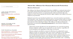 Desktop Screenshot of ahrp.org